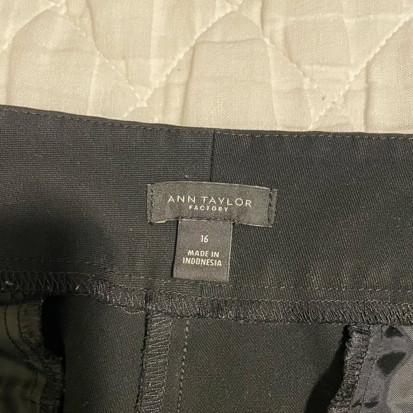 Ann Taylor Black Slacks - Picture 2 of 5